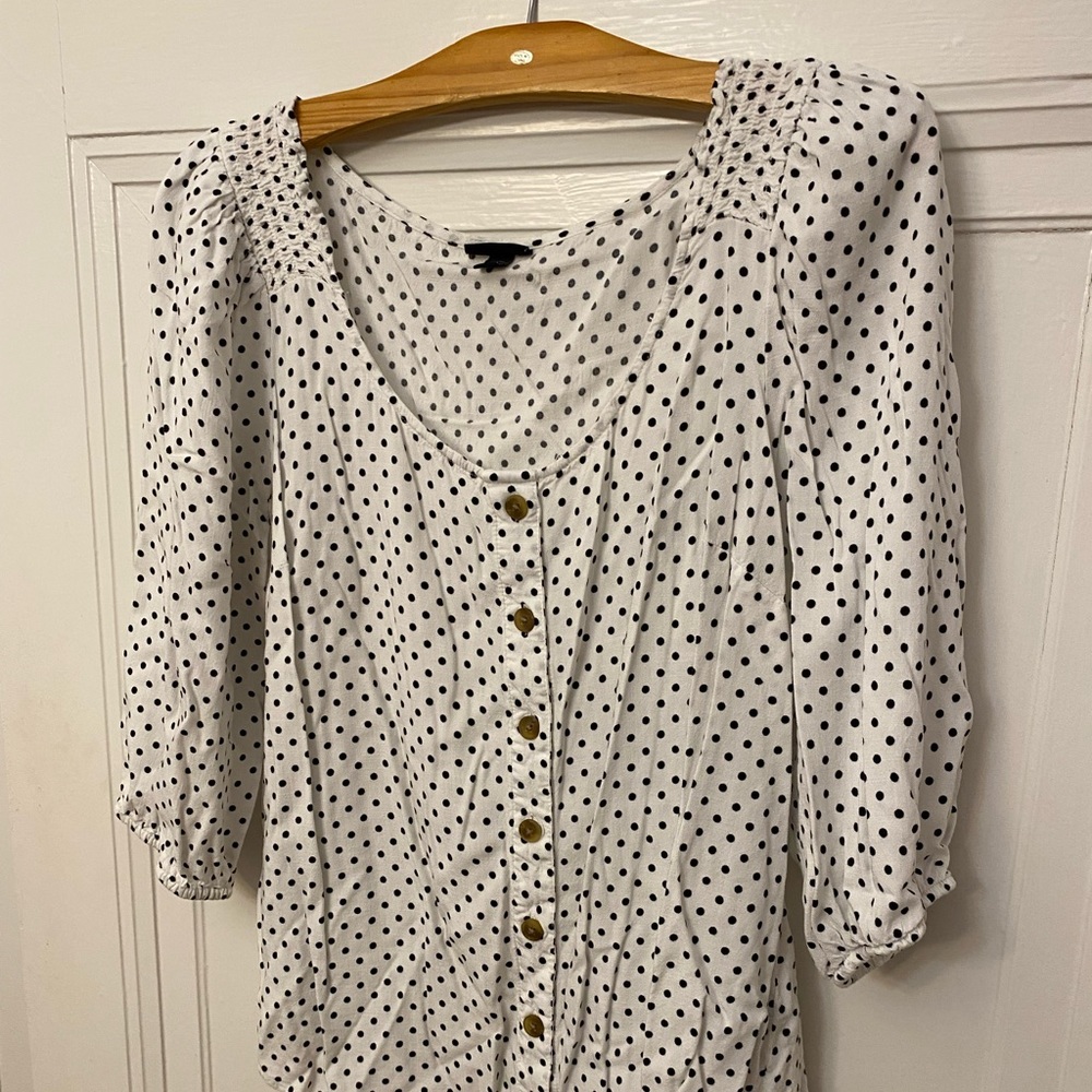 Polka Dot Blouse